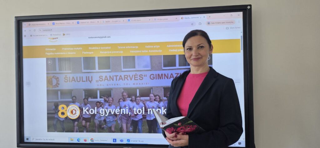 Mūsų gimnazijos mokytoja Ingrida Remeikienė – tarp dešimties geriausiųjų miesto pedagogų 