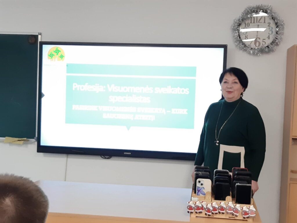 Pasirink visuomenės sveikatą – kurk saugesnę ateitį!