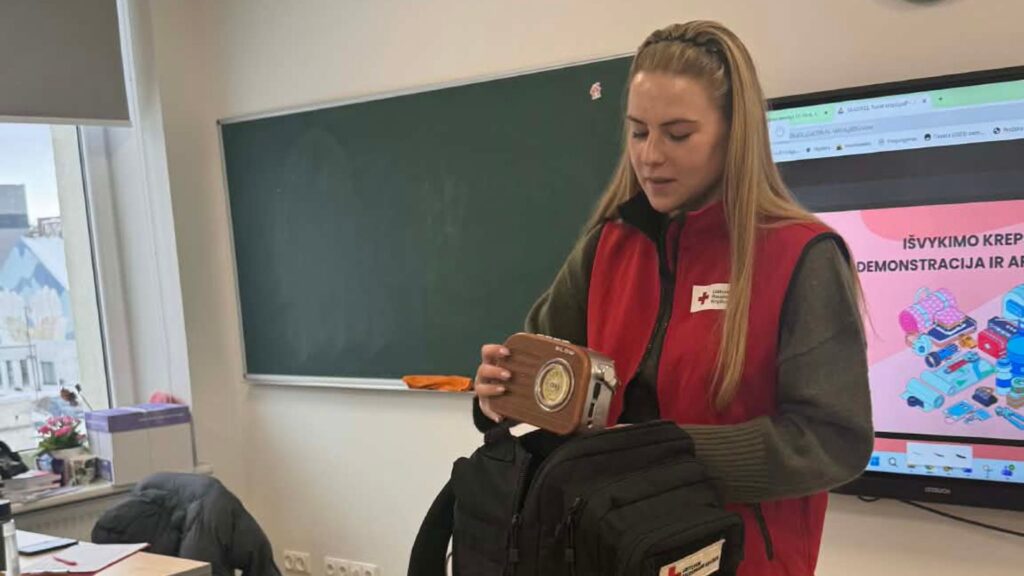 Lietuvos Raudonojo Kryžiaus užsiėmimai